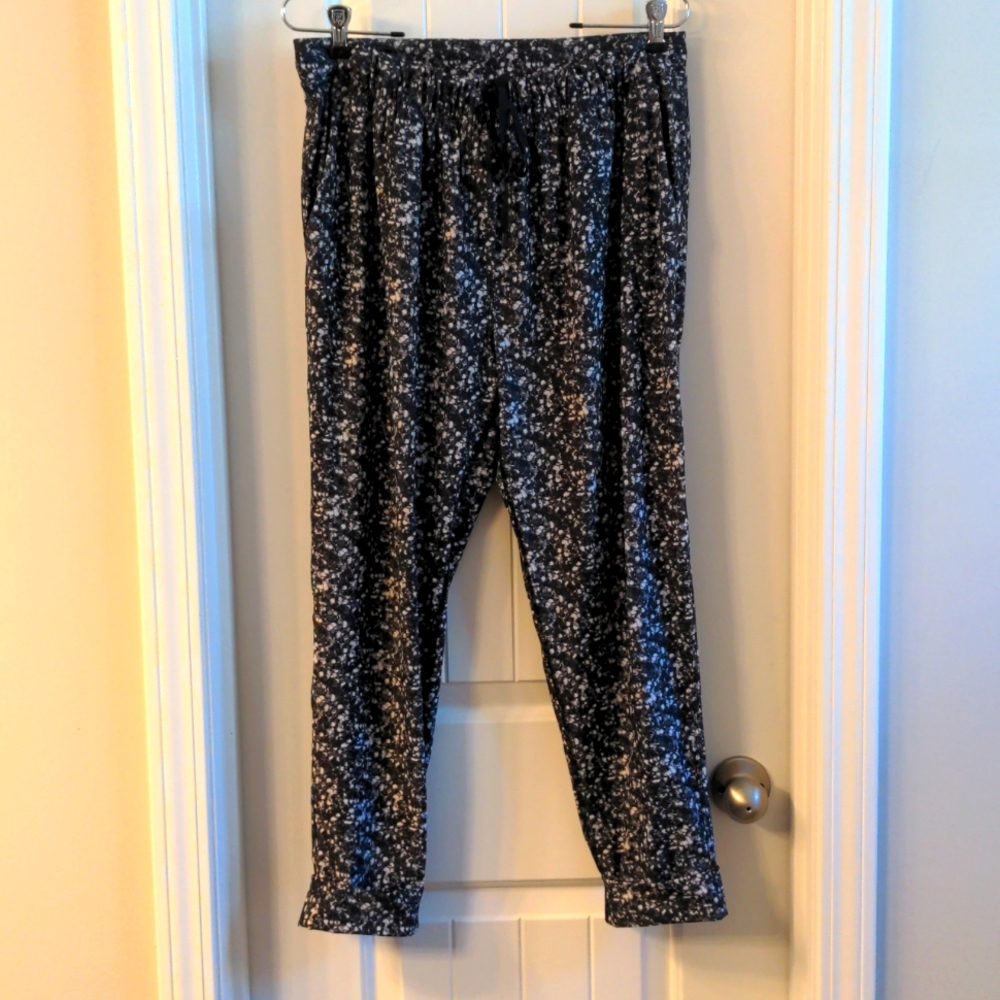 lululemon athletica Black and White Speckled Joggers